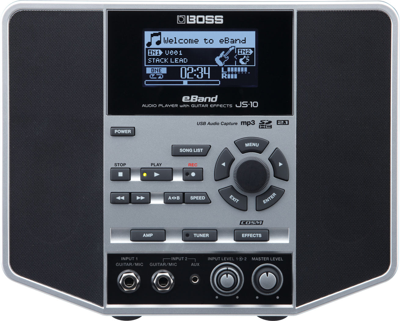 Boss eBand JS-10 Audio Player with Guitar Effects
